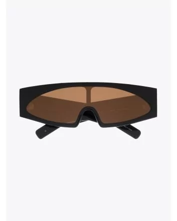 Rick Owens Sunglasses Mask Gene Black/Orange - E35 SHOP
