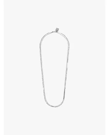 Goti Necklace CN933 Silver Chain & Pearls - E35 SHOP