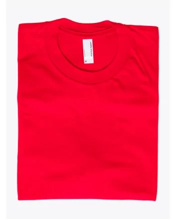 American Apparel 2001 Men’s Fine Jersey T-shirt Red - E35 SHOP