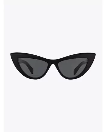 Balmain Jolie Cat-Eye Sunglasses Black/Gold - E35 SHOP
