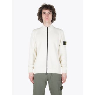 Stone Island 518B1 Cardigan Knit Ivory 1