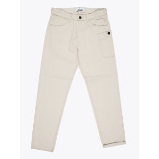 Stone Island J04J1 Panama Placcato RE-T Pants Beige 1