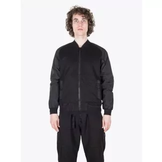Stone Island Shadow Project 60107 Compact Bomber Jacket Black 1