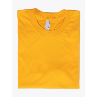 American Apparel 2001 Men’s Fine Jersey S/S T-shirt Gold