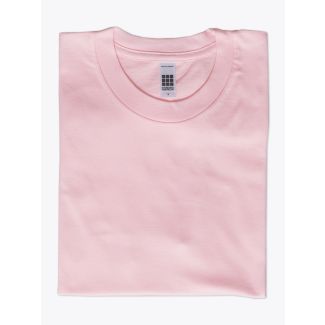 American Apparel 2001 Men’s Fine Jersey S/S T-shirt Light Pink Folded