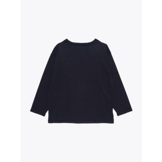 Andersen-Andersen Cotton Shirt Boatsman Navy Blue 1