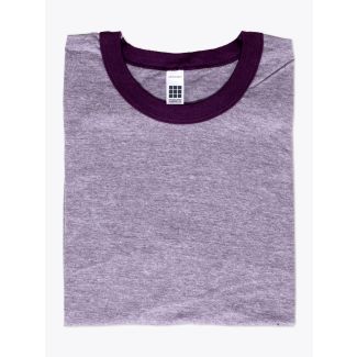 American Apparel M434 Gym T-shirt Eggplant