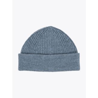 Andersen-Andersen Wool Short Beanie Light Indigo 1