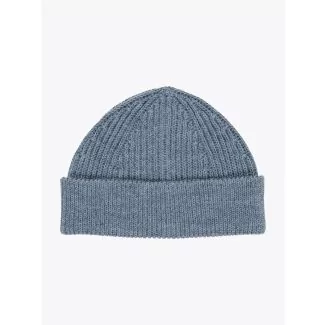 Andersen-Andersen Wool Short Beanie Light Indigo 1