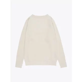 Andersen-Andersen Wool Sailor Crew-Neck Sweater Off-White 1