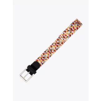 Anderson's Suede-Trimmed Elasticated Belt 8 Colors Front View