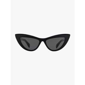 Balmain Jolie Cat-Eye Sunglasses Black/Gold Front View