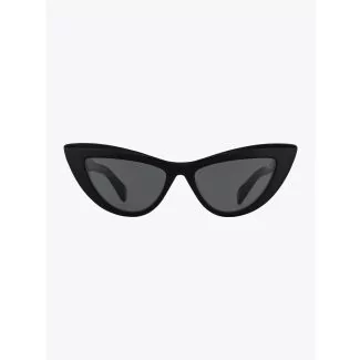 Balmain Jolie Cat-Eye Sunglasses Black/Gold Front View