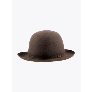 Borsalino Hat Medium-Brimmed Traveller Rabbit-Felt Brown 1