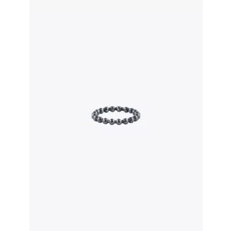 Barbara Zuna-Kratky Ball Ring Silver Blackened 1