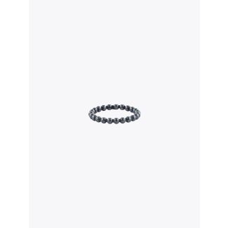 Barbara Zuna-Kratky Women Ball Ring Silver Blackened 1