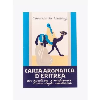 Carta Aromatica d’Eritrea Blu Essence du Touareg 24 Strips Front View