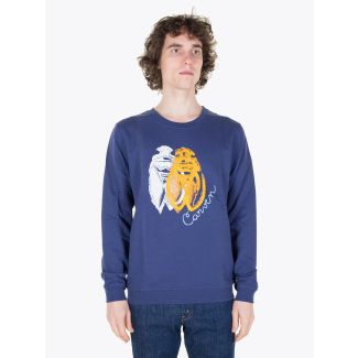 Carven Cricket Molleton Sweat Marin Full View