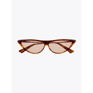 Christian Roth Rina Sunglasses Amber Smoke – White Gold 1