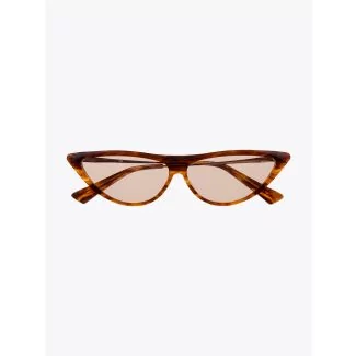 Christian Roth Rina Sunglasses Amber Smoke – White Gold 1