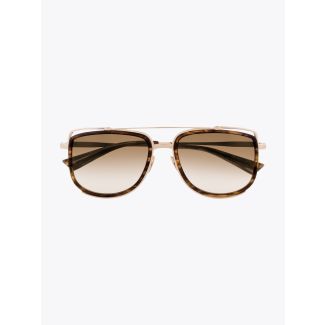 Christian Roth CR-100 Sunglasses Brown Smoke / White Gold 1
