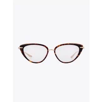 Dita Lacquer Cat-eye Optical Glasses Tortoise Front View