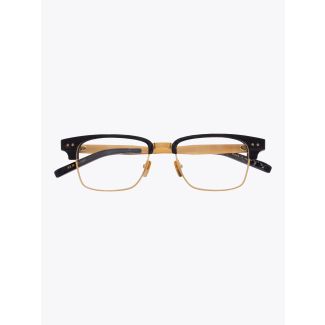 Statesman Three - Dita Optical Glasses Dark Grey/Gold front view