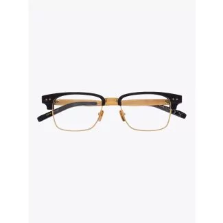 Statesman Three - Dita Optical Glasses Dark Grey/Gold front view