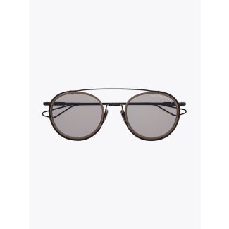 Dita System-Two DTS115 Aviator Sunglasses Black Front View