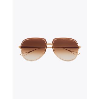 Dita Nightbird-Three Sunglasses White Gold 1