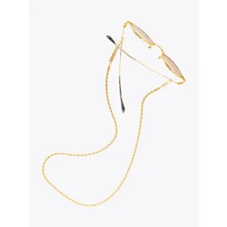 Frame Chain Roller Chain Glasses Yellow Gold 1
