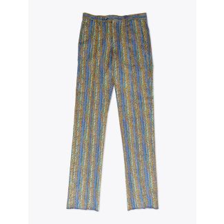 GBS trousers Lido Cotton and Linen Multicolor