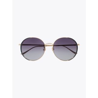 Gucci Rounded Shape Sunglasses Gold / Gold 003 1