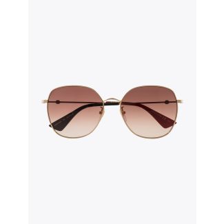 Gucci Round Shape Sunglasses Gold / Gold 003 1