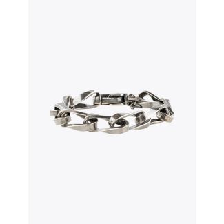 Goti Silver Milled Curb Chains Bracelet 1
