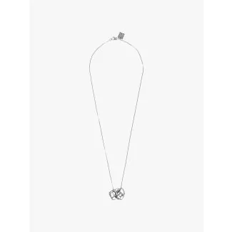 Goti CN914 Silver Necklace w/Frames Frame View