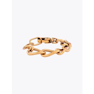 Goti Bracelet BR2022 Gold-Plated Silver Front View