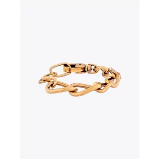 Goti Bracelet BR2022 Gold-Plated Silver Front View