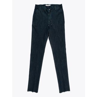 Giab's Archivio Masaccio Cotton Drawstring Pants Denim Yellow 1