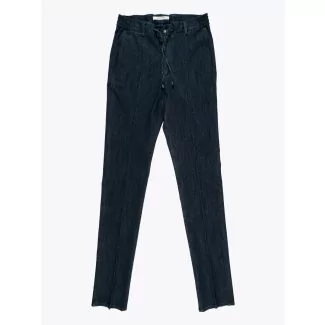 Giab's Archivio Masaccio Cotton Drawstring Pants Denim Yellow 1