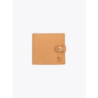 Il Bisonte C0816 Man’s Cowhide Leather Wallet Natural Front