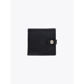 Il Bisonte C0816 Man’s Cowhide Leather Wallet Black Front