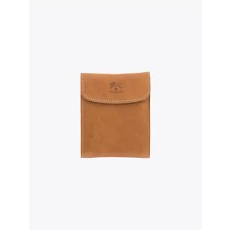 Il Bisonte C0976 Man’s Vintage Cowhide Leather Wallet Natural Front