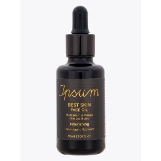 Ipsum Face Oil Nourishing for Best Skin 30ml Front View