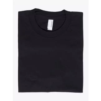 American Apparel 2001 Men’s Fine Jersey T-shirt Black - E35 SHOP
