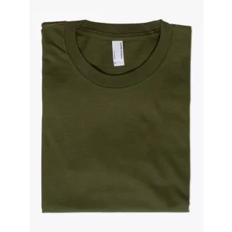American Apparel 2001 Men’s Fine Jersey T-shirt Olive - E35 SHOP