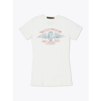 Johnson Motors JoMo, Inc 1938 Women's T-Shirt Ecru Front