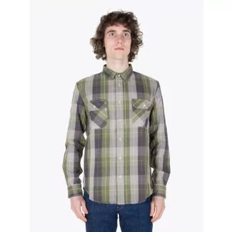 Levi's Vintage Clothing 1950's Shorthorn Shirt Pea Green Full View