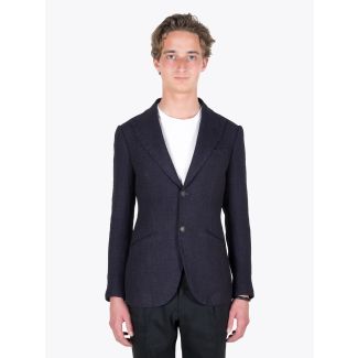 Maurizio Miri Blazer Keanu Wool/Silk Blue 1