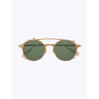 Masahiromaruyama Broken MM-0027 No.1 Sunglasses Various Gold Front View